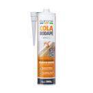 Cola Selante Acrílico Para Rodapé Mdf Gesso Barone 360g Cola Selante Acrílico Para Rodapé Mdf Gesso Barone 360g