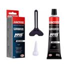 Cola Silicone Alta Temperatura Loctite 522 Maxx Preto 80g