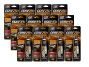 Cola Silicone Preto Alta Temperatura Orbived 50g - 12 Unidades - ORBI QUIMICA Substituição Juntas