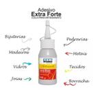 Cola Silicone Tek Bond Artesanato 85g/100ml Caixa com 18 Unidades