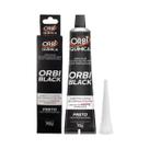 Cola silicone vedante junta ( preto ) alta temperatura orbi black 70g 24038-a