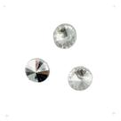 Colagem Chaton Diamante Plástico Transparente 8mm 50pçs 6g Colagem Chaton Diamante Plástico Transparente 8mm 50pçs 6g