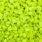 Colagem Chaton Meia Gota Verde 5x7mm 500un Plástico 60g