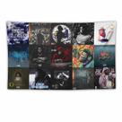 Colagem de capa de álbum Rod Wave para tapeçaria pendurada na parede 100x150cm Colagem de capa de álbum Rod Wave para tapeçaria pendurada na parede 100x150cm