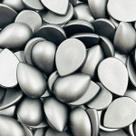 Colagem Gota Resina Grafite 18x25mm 50pçs 100g
