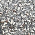 Colagem Gota Strass Acrílico Transparente 5x8mm 500pçs 25g