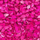 Colagem Meia Gota Rosa Escuro 6x10mm 500un Plástico 50g