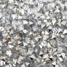 Colagem Quadrado Strass Acrílico Transparente 6mm 500pçs 40g Colagem Quadrado Strass Acrílico Transparente 6mm 500pçs 40g