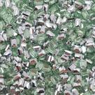 Colagem Retângulo Strass Acrílico Verde Transparente 4x6mm 300pçs 15g