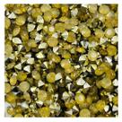 Colagem Strass 5mm SS24 Dourado Fosco 600pçs Ponto Luz 36g Colagem Strass 5mm SS24 Dourado Fosco 600pçs Ponto Luz 36g