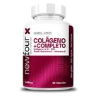 Colágeno + Completo - Colágeno Tipo I e II, Q10, Ácido Hialurônico e Vit C