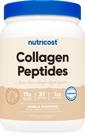 Colágeno em pó Nutricost Grass-Fed 454g (baunilha) Tipo 1 e 3
