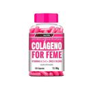 Colágeno for feme 86g 120 caps fisio nutri