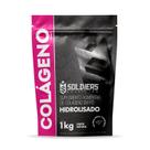 Colágeno Hidrolisado 1kg - 100% Puro Importado - Soldiers Nutrition