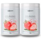 Colágeno Hidrolisado 2 Potes Sabor Morango Pro Corps Colágeno Hidrolisado 2 Potes Sabor Morango Pro Corps