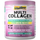 Colágeno Hidrolisado em Pó Vitalibre Multi Tipo I, II, III, V e X
