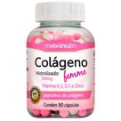 Colágeno Hidrolisado Femme + Vitaminas A, C, D, E e Zinco 90 cápsulas - Maxinutri