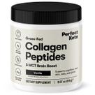 Colágeno Hidrolisado Perfect Keto Tipo 1 e 2 com Óleo MCT - 325ml