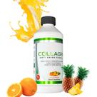 Colágeno líquido ZAFINCO Pine'O'Range com sabor 473 mL com biotina