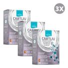 Colágeno Não Hidrolisado Tipo II Cartliv Com 60 Cápsulas Kit Com 3 Unidades
