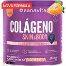 Colágeno Skin Sanavita - Colágeno Hidrolisado com vitaminas - 300g - Diversos Sabores