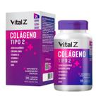 Colágeno Tipo 2 60 Cápsulas Ácido Hialurônico MSM Vitaminas K2 e D Suplemento Natural