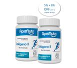 Colágeno Tipo 2 Não Hidrolisado 60 cápsulas APISNUTRI Kit 2 unid.