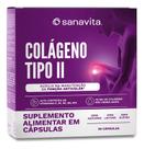Colágeno Tipo II Sanavita 30 Caps Mobilidade Colágeno Tipo II Sanavita 30 Caps Mobilidade