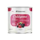 Colágeno Verisol + Ac Hialuronico + Q10 + 17 Vitaminas e Minerais Frutas Vermelhas 200g Herbamed