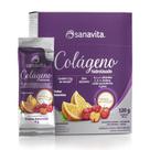 Colágeno Verisol Hidrolisado - 30 Sticke de 4g Frutas Amarelas - Sanavita
