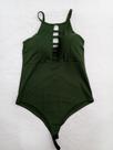 Colan verde militar Tam único