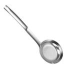Colander, peneira de malha fina, colher, aço inoxidável, 26 cm