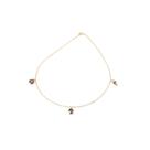 Colar 35cm Infantil Prata 925 Doces Cravejados - Banhado a Ouro 18K Colar 35cm Infantil Prata 925 Doces Cravejados - Banhado a Ouro 18K