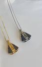 Colar 45cm n senhora dupla face banhado a ouro 18 Colar 45cm n senhora dupla face banhado a ouro 18