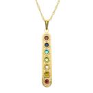 Colar 7 Chakras 33mm - Sunshine Cristais