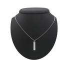 colar aço inox antialérgico não escurece corrente masculino feminino pingente plaquinha placa liso