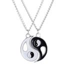 Colar Amizade Casal Namorados Melhores Amigas Yin Yang Par