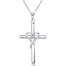 Colar AmorAime em prata esterlina 925 com pedra de nascimento 5A CZ