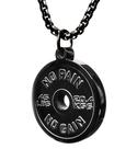 Colar anilha no pain no gain black