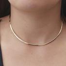 Colar / aro folheado a ouro delicado