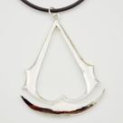 Colar Assassin's Creed Pingente Gamer Geek Presente De Aniversário Masculino Cordão Ajustável