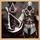 Colar Assassin's Creed Resistente Pingente Metal Cromado Gamer Geek Cordão Ajustável Promoção