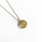 Colar Axé Pingente Medalha banhado a ouro 18k Colar Axé Pingente Medalha banhado a ouro 18k
