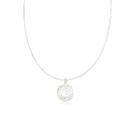 Colar Banhado a Ouro 18K Ponto de Luz Nylon