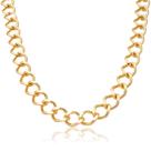 Colar Banhado A Ouro Elos