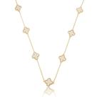 Colar Banhado A Ouro Resinado Off-White Vc