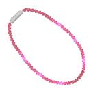 Colar blinkee LED Pink Hearts Love Bead para celebrações