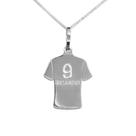 Colar Camisa Futebol Coleção Esportes Prata 925