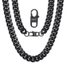 Colar ChainsPro, corrente de nome personalizada masculina, 14 mm, 71 cm