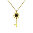 Colar Chave Banhado A Ouro 18k